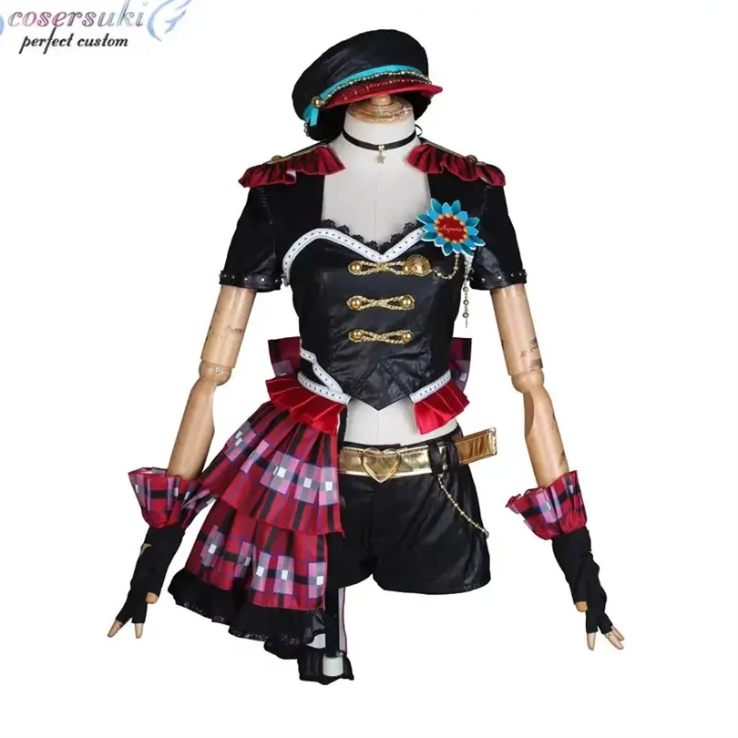 Aqours lovelive Wake up Challenger Sakurauchi Riko Matsuura Kanan Косплей Костюм Хэллоуин Карнавальный наряд