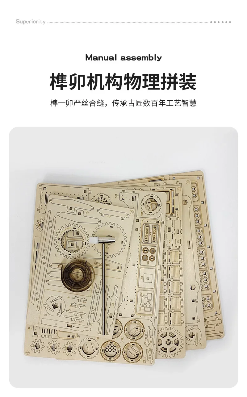 3D деревянные пазлы двухэтажная модель автобуса наборы деревянных строительных