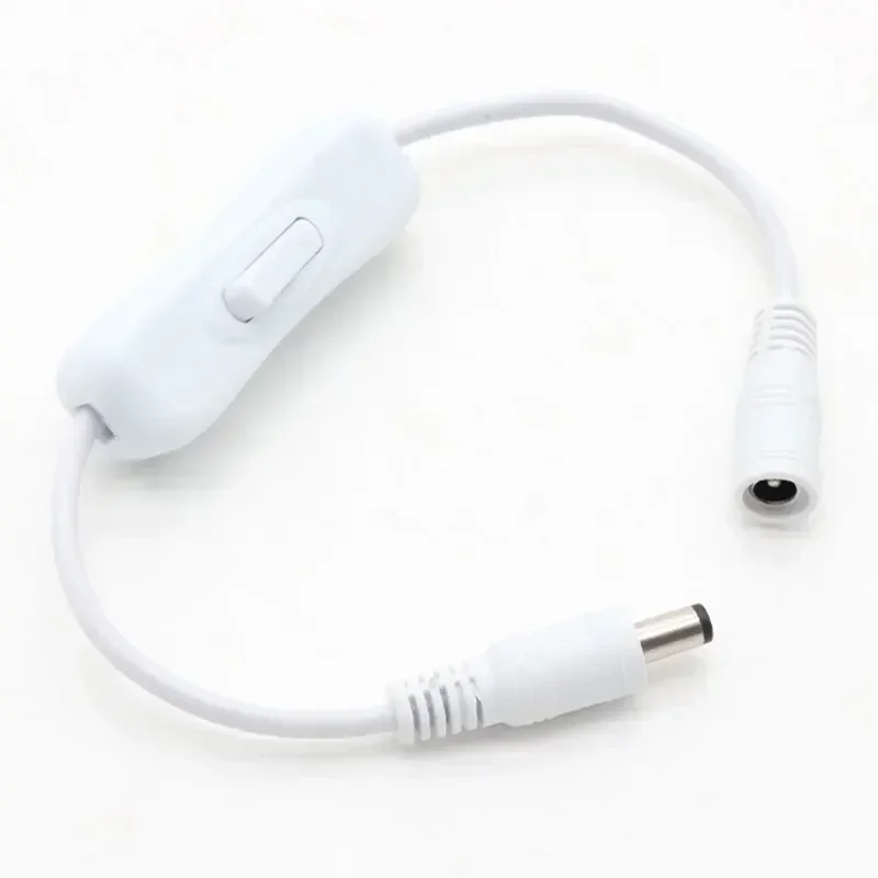 

1/5/10 шт. выключатель света постоянного тока 12 В штекер и гнездо шнур питания разъем постоянного тока 304 переключатель 5 В 12 В 24 В светодиодная панель