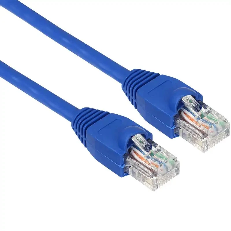 

6900 supply super six cat6a network cable oxygen-free copper core shielding crystal head jumper data center heartbeat