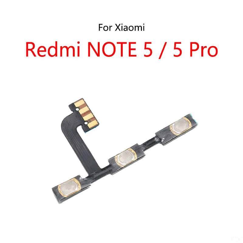 

50 шт./комплект, кнопки питания для Xiaomi Redmi NOTE 5 Pro