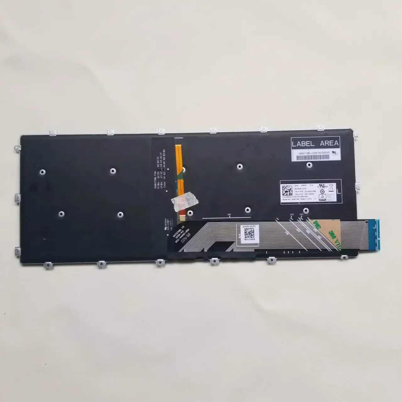 Новая американская клавиатура с подсветкой для Dell Inspiron 7386 7380 7580 7586 5580 5582 5585 5480 5481