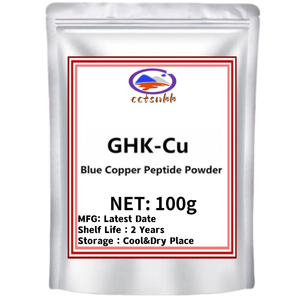 Высококачественный медный трипептид GHK-медный порошок CAS 49557-75-7 бесплатная