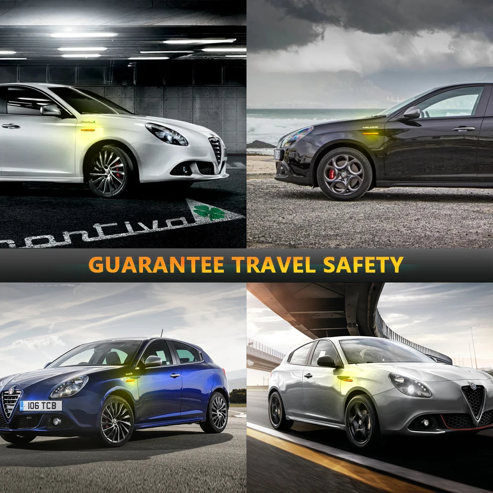 Пара динамических планшетов для ALFA ROMEO JULIETTA CANBUS