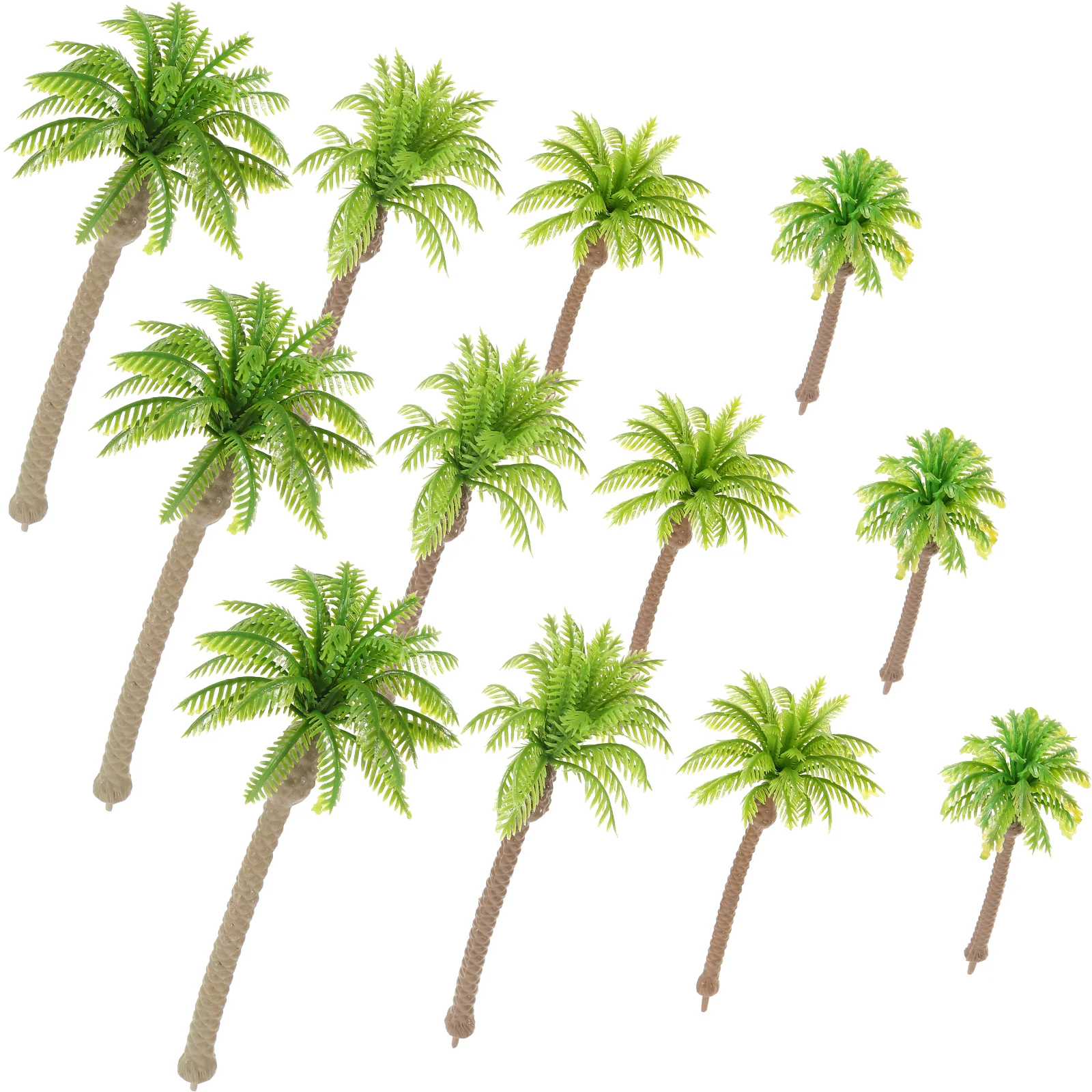 

12Pcs Sand Table Miniature Tree Lifelike Model Model Tree Micro Landscape Models