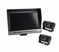 10 1inch ahd monitor rear view system night vision backup camera waterproof car reversing camera system for commercial vehicles