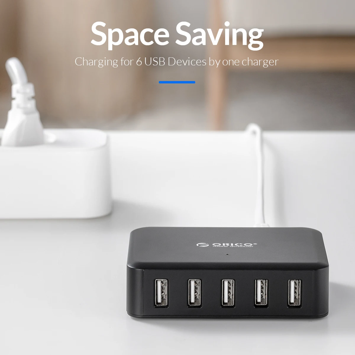 Зарядная док-станция ORICO с несколькими USB-портами настольное зарядное устройство