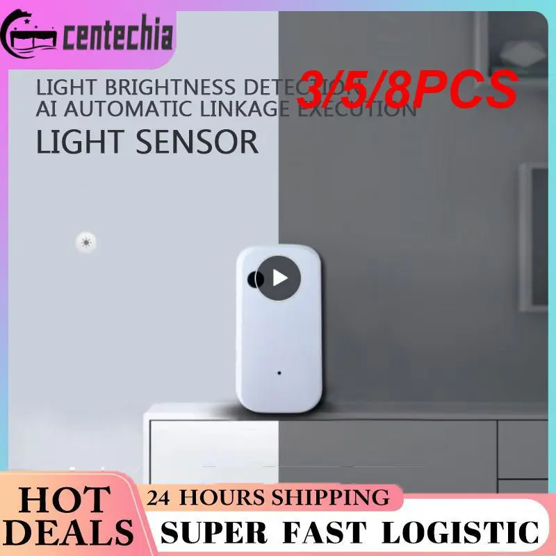 

3/5/8 шт., смарт-датчик яркости Zigbee