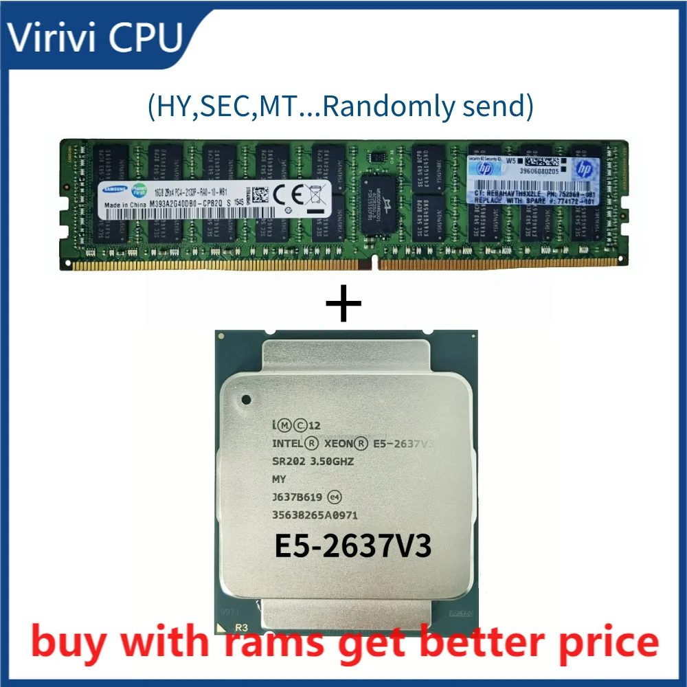 

ОЗУ для сервера DDR4 16G, 2133 МГц, четырёхъядерный процессор, 3,5 ГГц, 15 Мб, 135 Вт, DDR4 16 ГБ, 2133 МГц