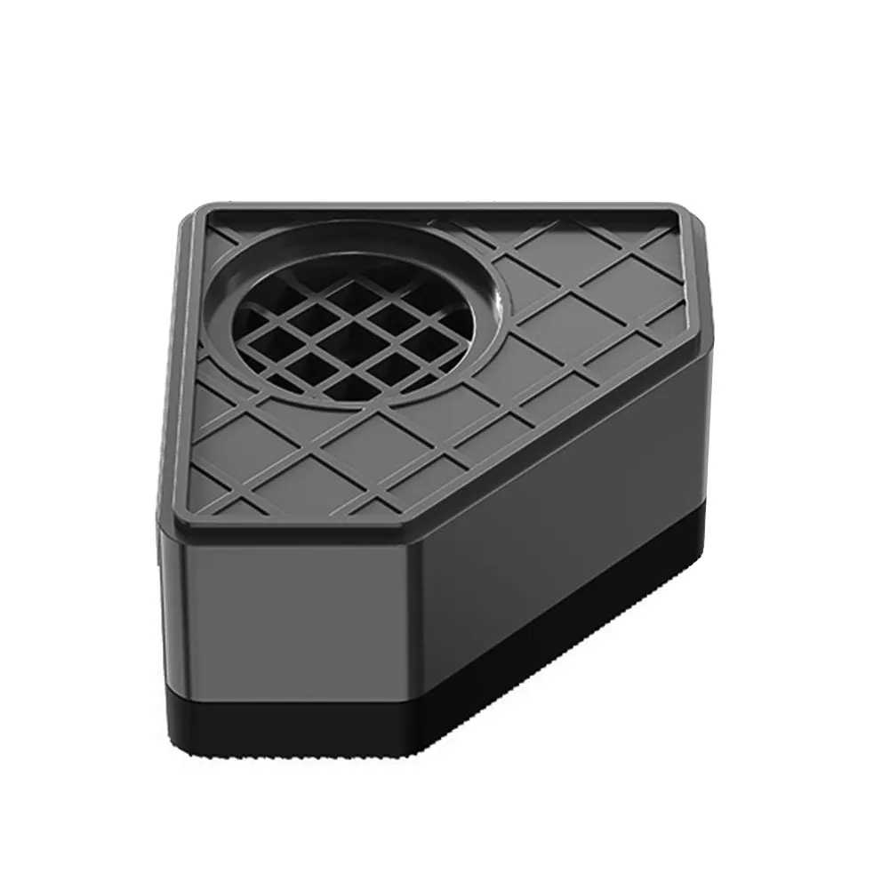 

4pcs Washing Machine Foot Pad Durable Universal Fixed Heightening Shockproof Heavy Duty Moisture Proof Anti Vibration Plastic