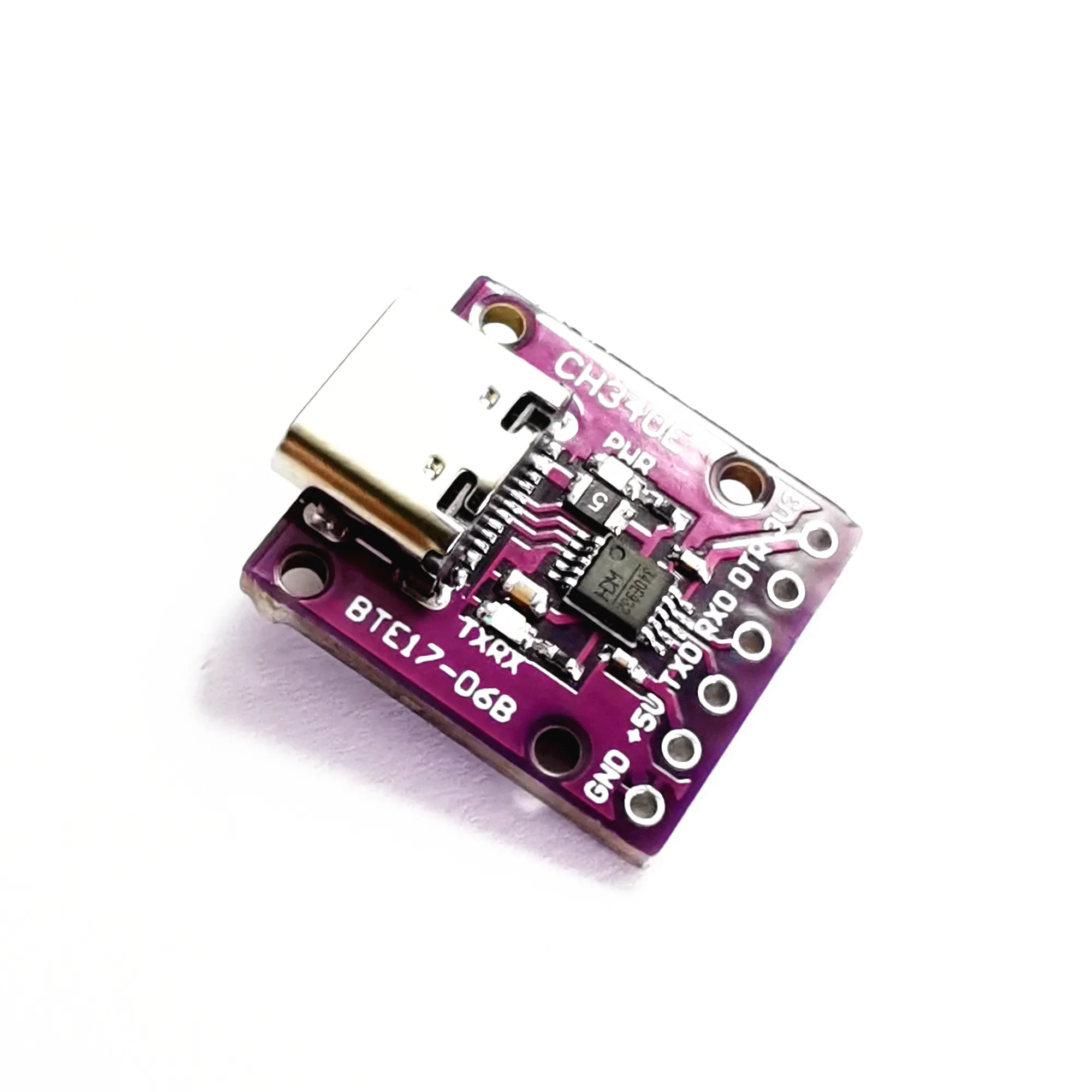 Последовательный преобразователь CH340E MSOP10 USB 2 0 в TTL модуль альтернатива CP2104 CP2102