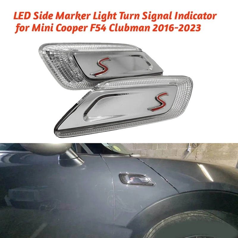 1 пара индикатор поворота для автомобильного крыла