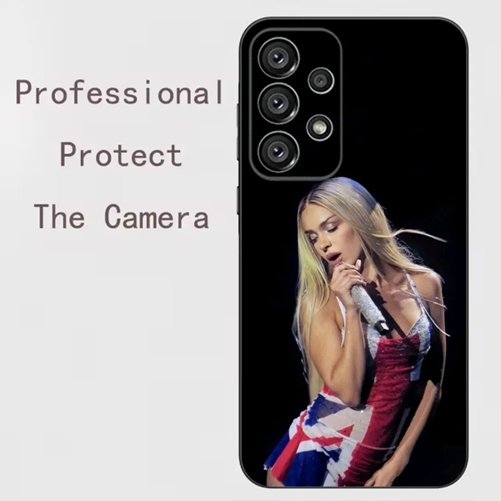 Singer B-Bad Gyal Phone Case For Samsung Galaxy A91 A80 A73 A72 A71 A53A52 A32 A31A22 A21s A20 Black Cover