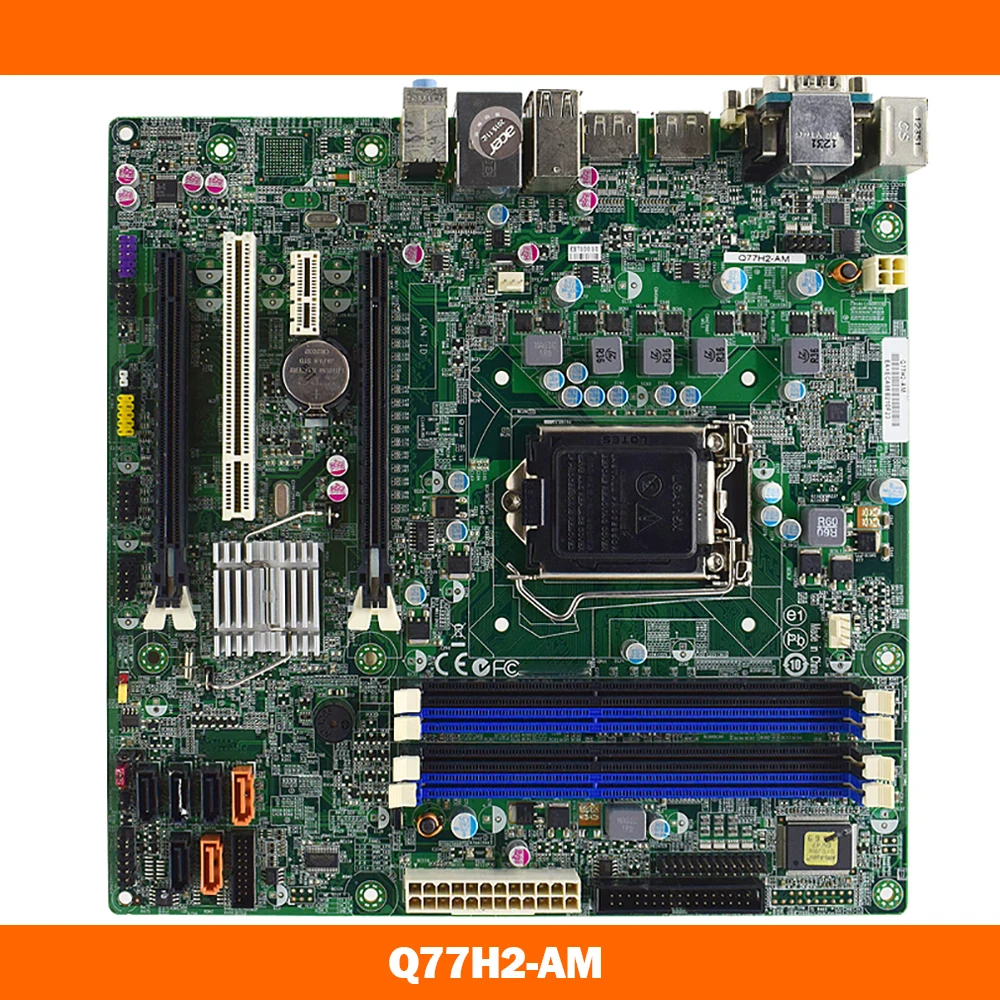Desktop Mainboard For ACER Q77H2-AM 1155 Q77 Motherboard Fully Tested