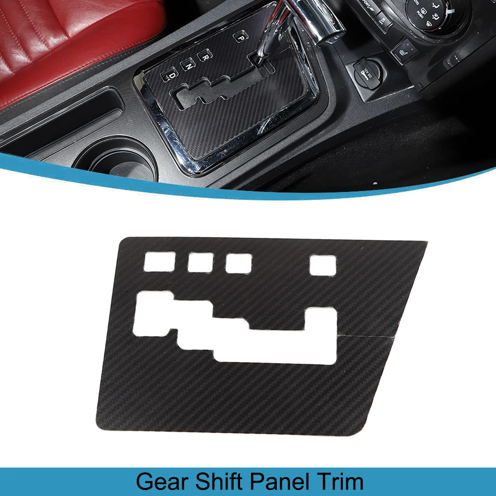 

Car Gear Shift Panel Decoration Cover for Dodge Challenger 2009 2010 2011 2012 2013 2014 Auto Interior Accessory Aluminum Alloy