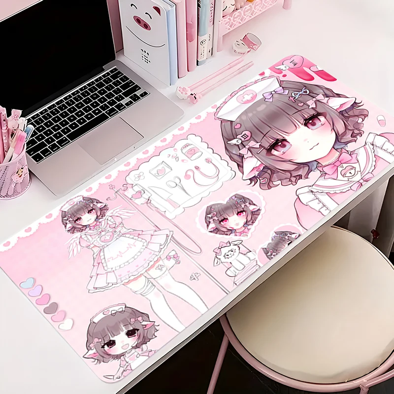 XL Коврик Для Мыши С Розой Водонепроницаемый Противоскользящий Клавиатуры