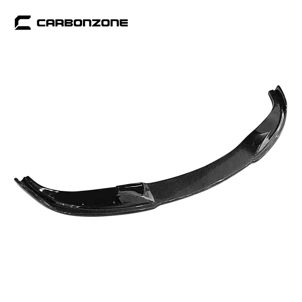 Разветвитель губ для переднего бампера из натурального углеродного волокна bmw m5