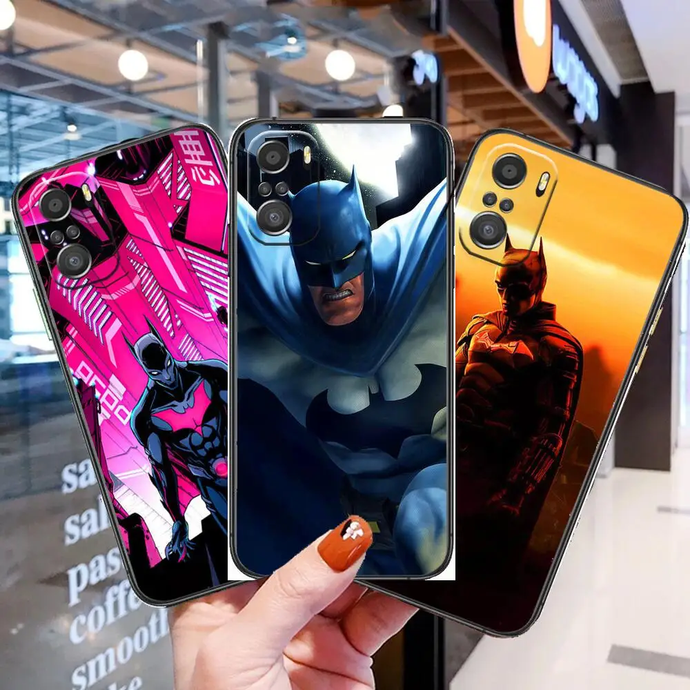 

Dream-Super hero Phone Case For xiaomi redmi 11 Lite pro Ultra 10 9 8 MIX 4 FOLD 10T Black Cover Silicone Back Prett