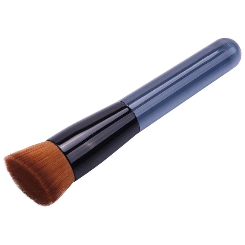 

Angled Flat 131 Japan Liquid Foundation Brush BB Cream Sculpting Contour Makeup Brush Handle With Case
