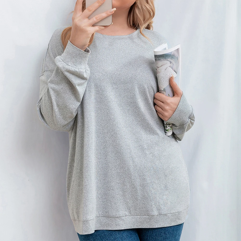 

Женская блузка с длинным рукавом, Размеры L -4XL
