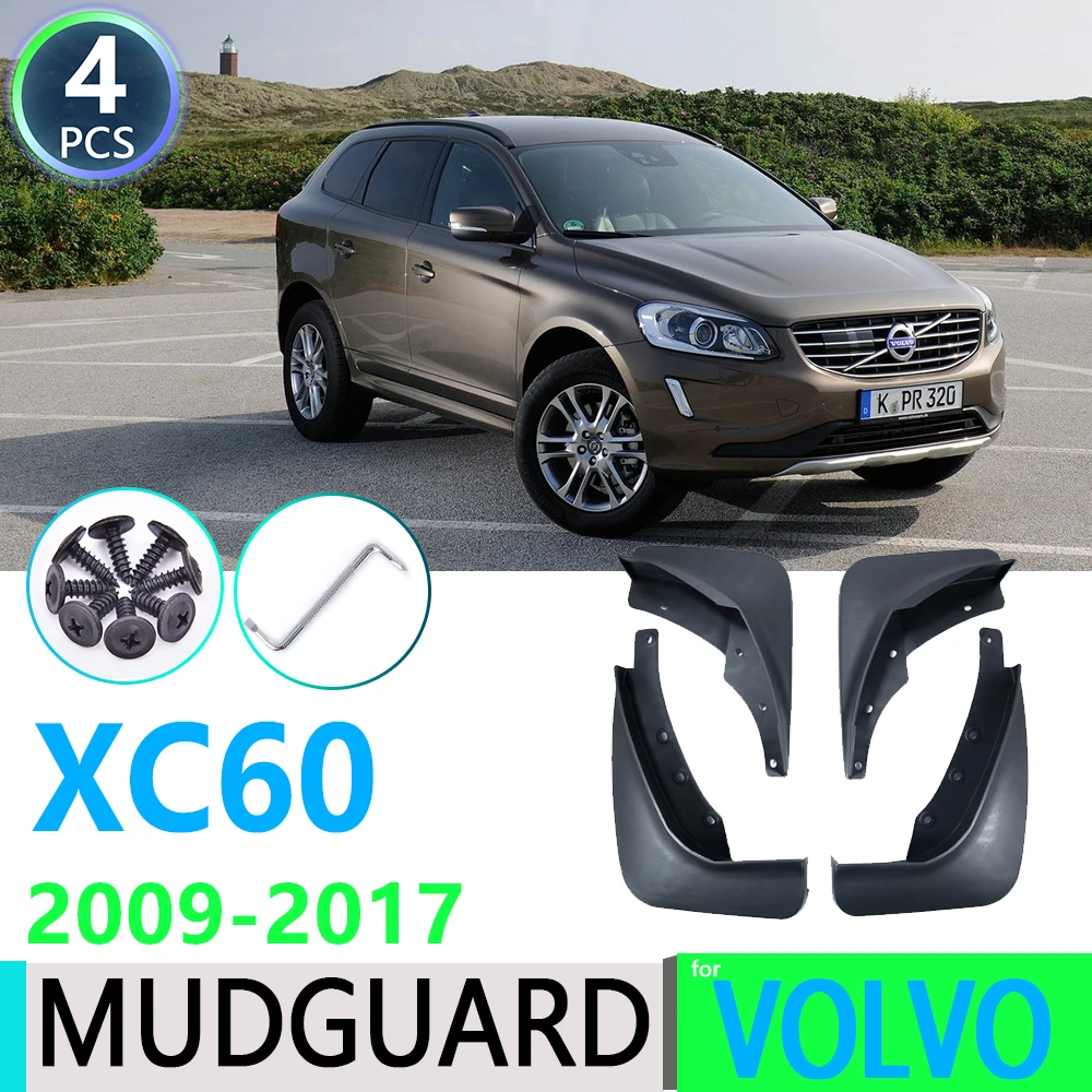 

Car Mudguards For Volvo XC60 2009~2017 2016 Front Rear Wheels Mudflaps Splash Guards Mud Flaps Fender Auto Parts Accessories