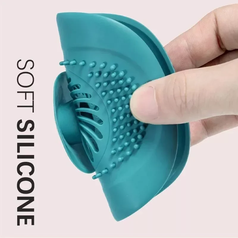 

Bathroom Washbasin Drain Hair Catcher Silicone Sink Drain Strainer Shower Bathtub Floor Filter Deodorant Plug Bathroom Accessori