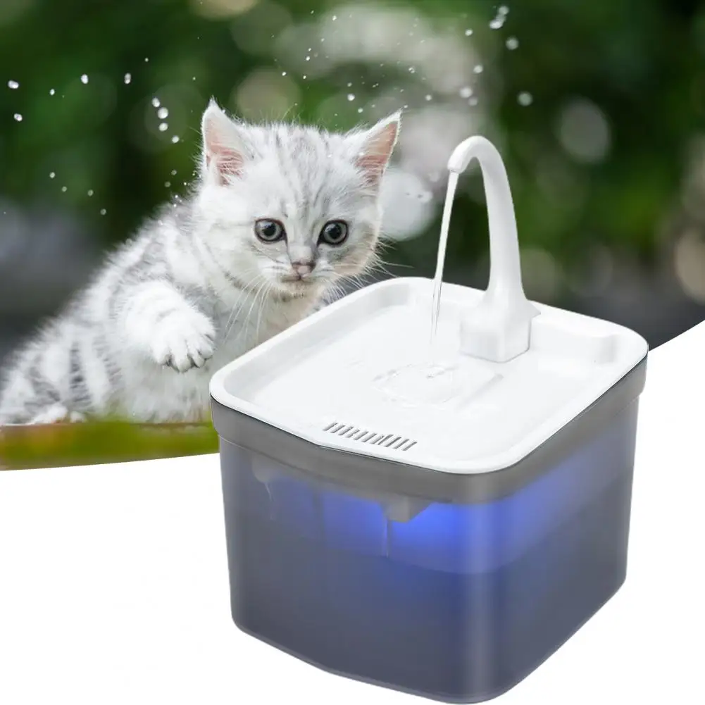 

Multi-use Dog Water Dispenser Easy to Clean LED Indicator Energy-saving Pet Water Feeder Dog Accessories