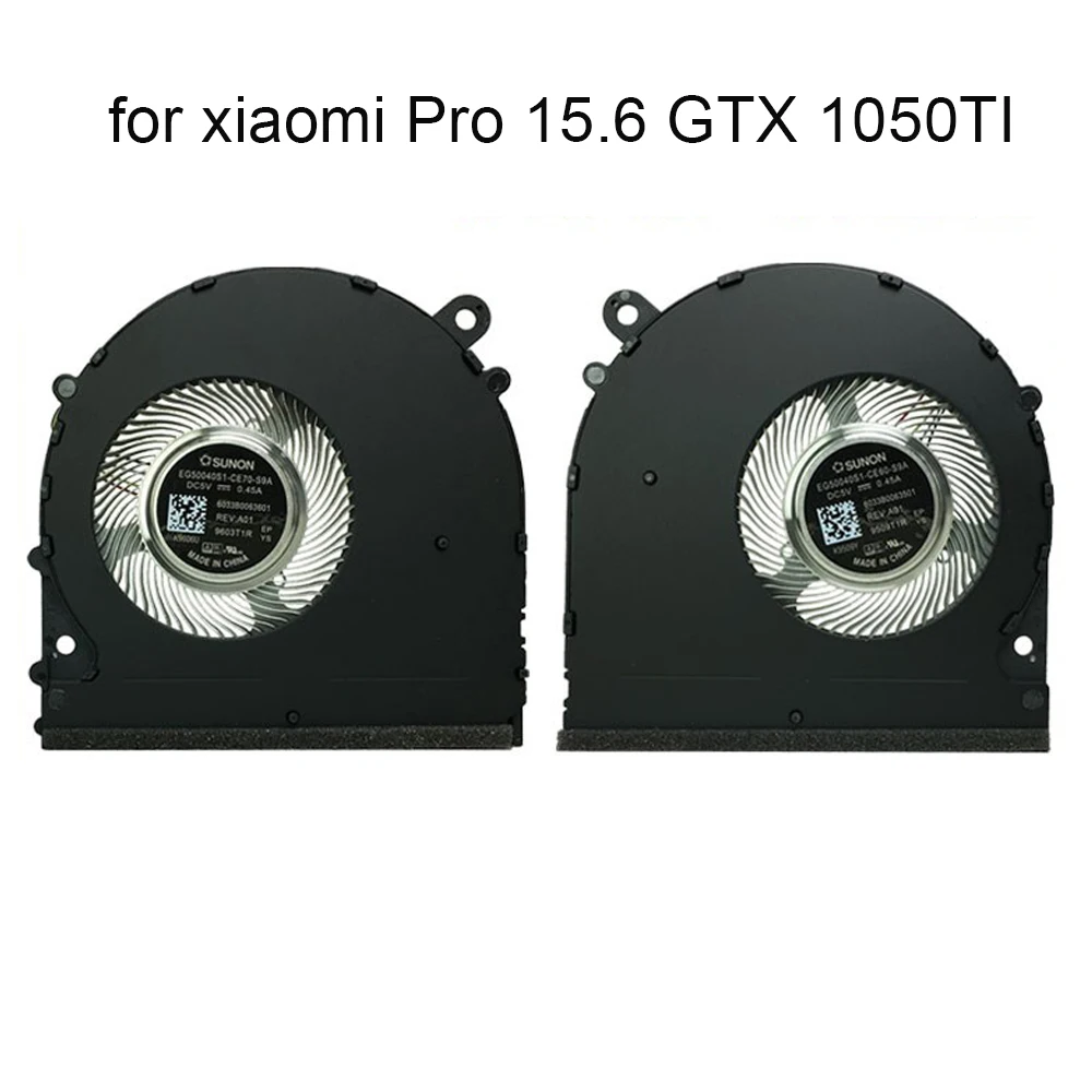 

Laptop Cooling EG50040S1-CE60-S9A EG50040S1-CE70-S9A DC5V 0.45A 6033B0063501 6033B0063601 For Xiaomi 15.6 PRO GTX Cooling Fan