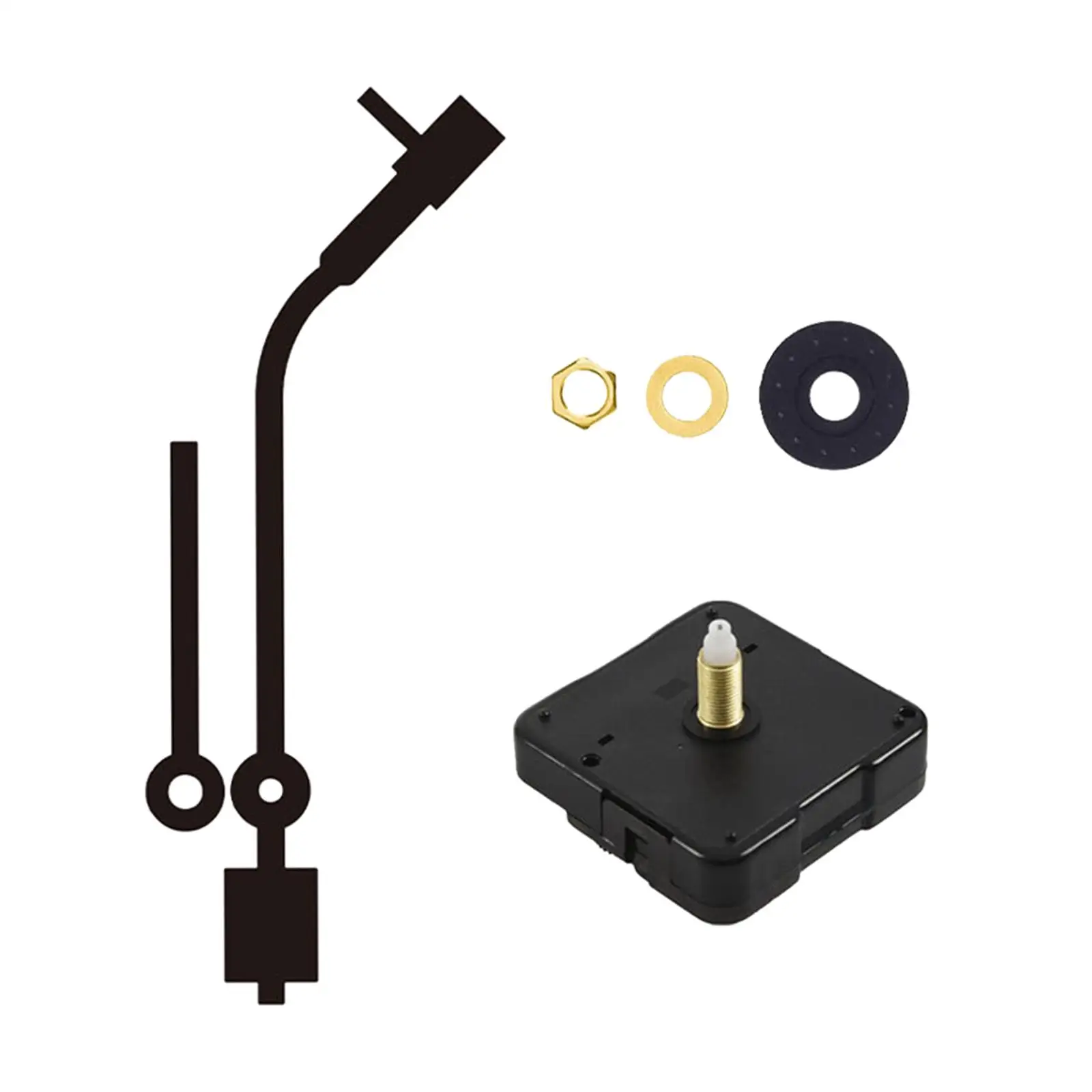 

Quartz Clock Movement Mechanism Part with Clock Hands DIY for Replace Part