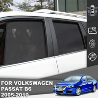 for volkswagen vw passat b6 sedan 2005 2011 magnetic car sunshade front windshield mesh frame curtain rear side window sun shade
