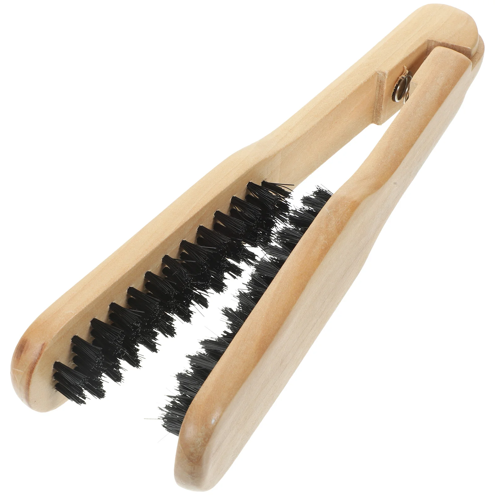 

1pc Wooden Hair Straightening Brush Straightening Comb for Women (Brown)