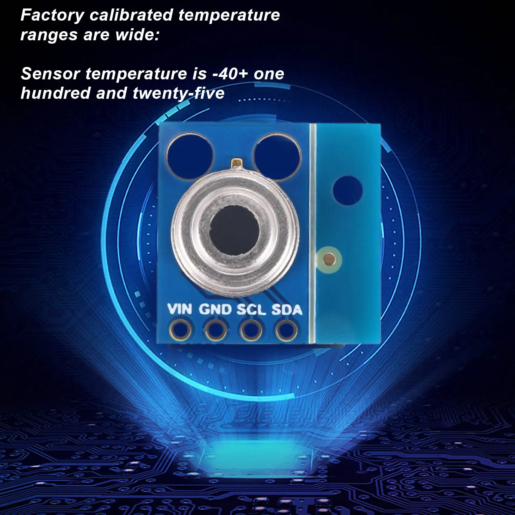 MLX90614ESF Новый модуль бесконтактного датчика температуры MLX90614
