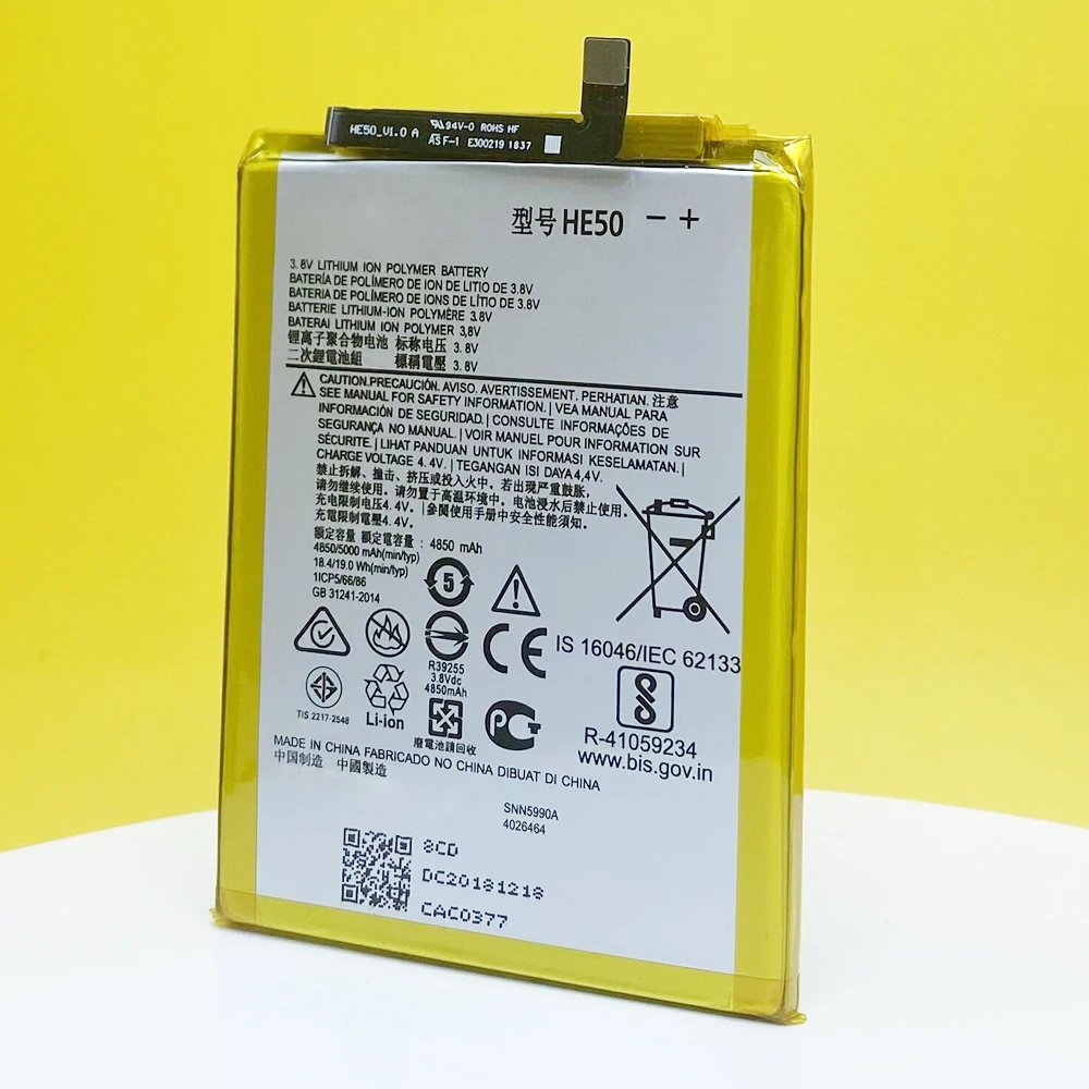 new original 5000mah he50 battery for motorola moto e4 plus e5 plus xt1770 xt1771 xt1775 xt1774 xt1776 phone free global shipping