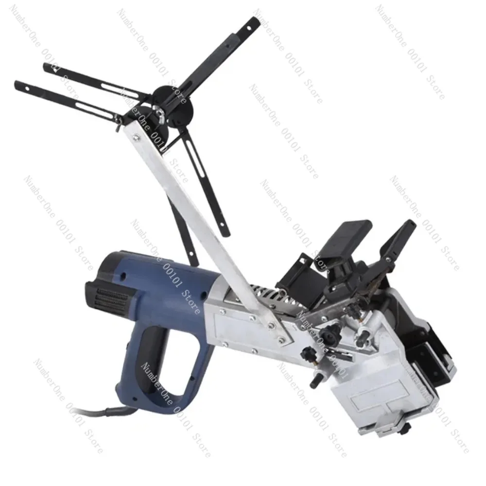 Новинка MT985 маленький портативный Кромкооблицовочный станок изогнутый ручной