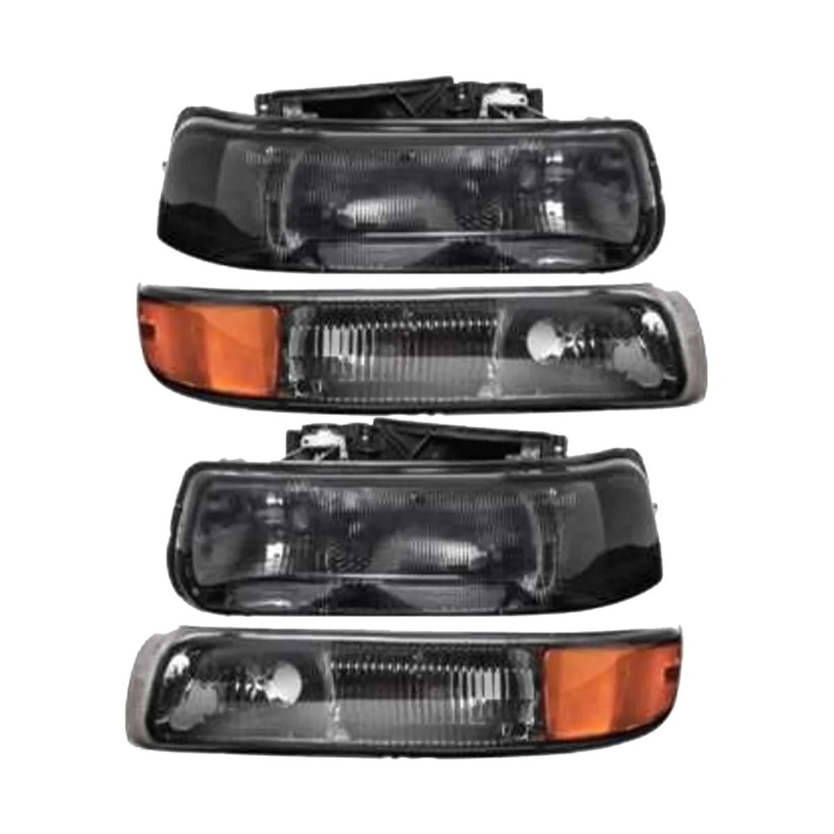 

LED DRL Daytime Running Light Fog Lamp Driving Light Parking Lights HD Headlight for Chevrolet Silverado 99-02 GM2521173
