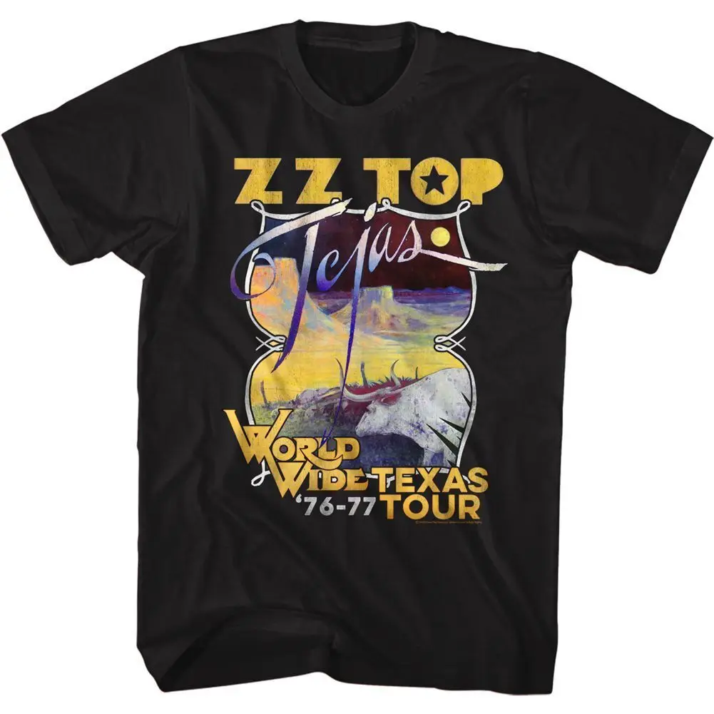 ZZ Top Tejas музыкальный тур футболка