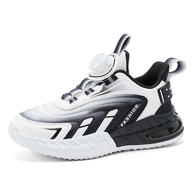 Toddlers Sports Flats Button Non-slip Sole Outdoor 5-12 Years