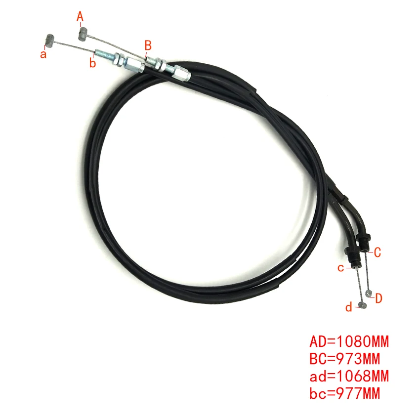 

For Honda CB1300 F3/F13 Super Four 2003 2004 2005 2006 - 2010 17910-MEJ-000 17920-MEJ-000 Motorcycle Throttle Accelerator Cable