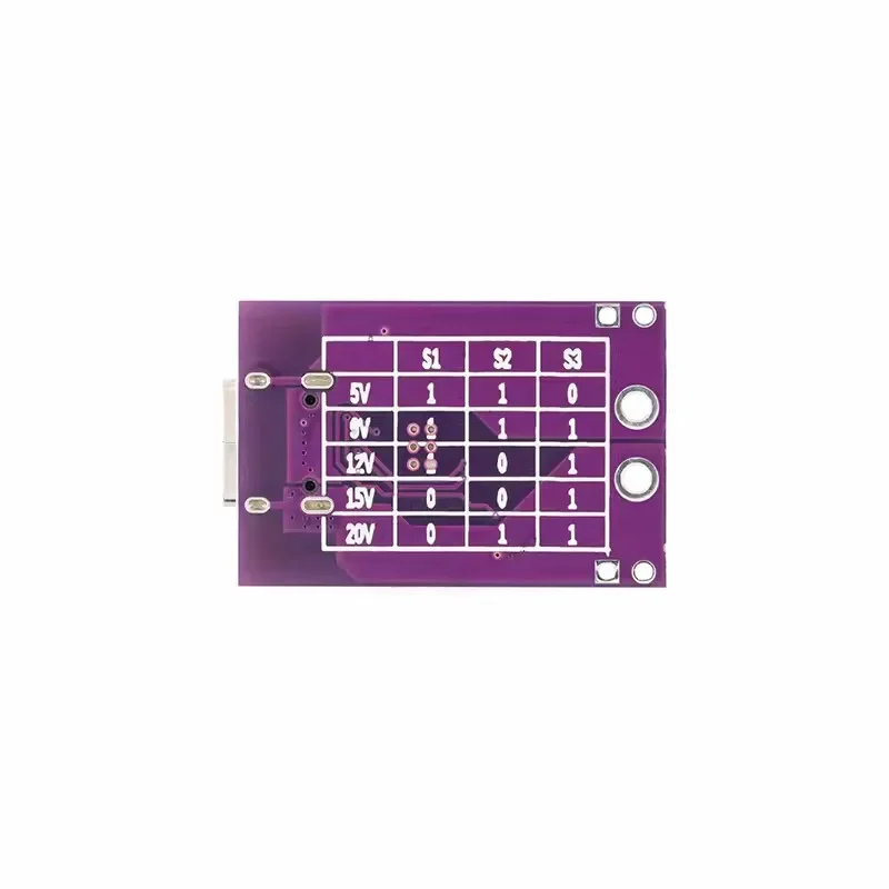 2 шт. PD/QC/AFC триггерный модуль быстрой зарядки поддерживает фиксированный выход