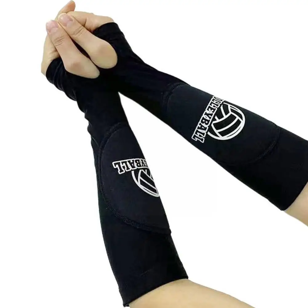 

Basketball Tennis Volleyball Arm Protector Women's Breathable Sleeve Arm Anti-collision Pressure Test Sponge Training Finge A1O6