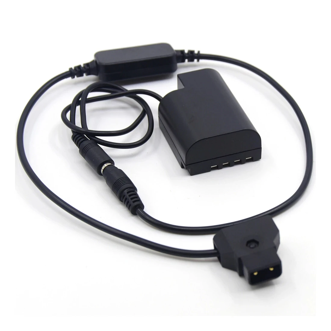 Декодированная поддельная батарея DMW-BLF19E + понижающий кабель питания D-TAP для Panasonic