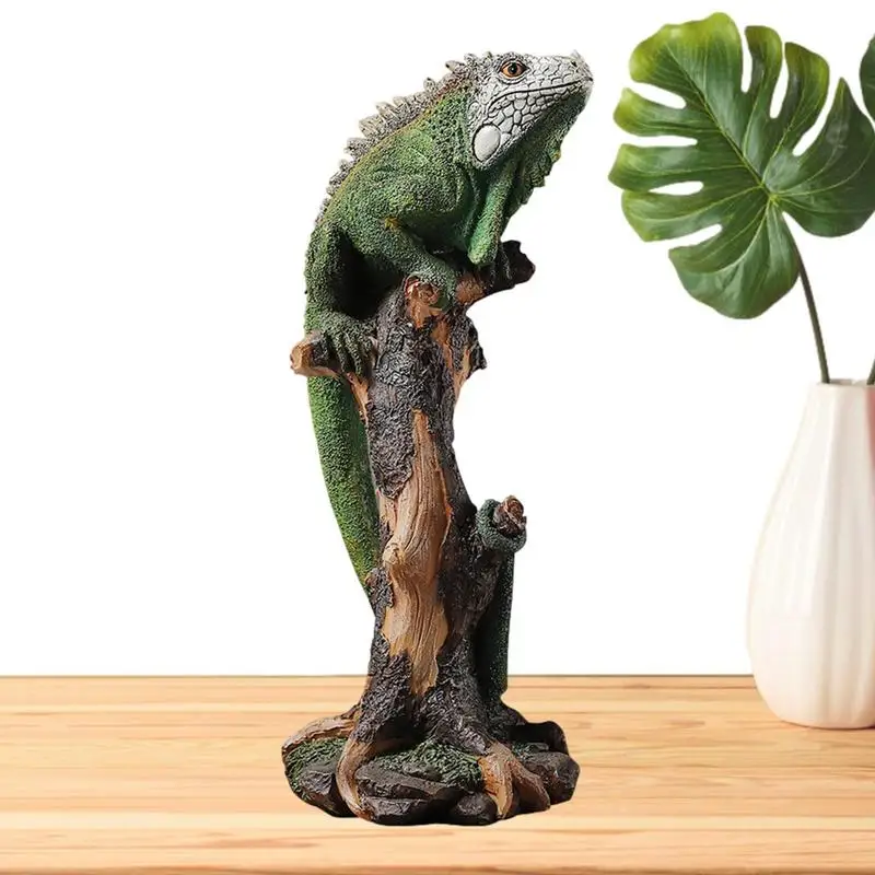 

Lizard Statues Synthetic Resin Ornament European Lizard Sculpture Home Decoration Products For Bedroom Living Room Entrance Hall