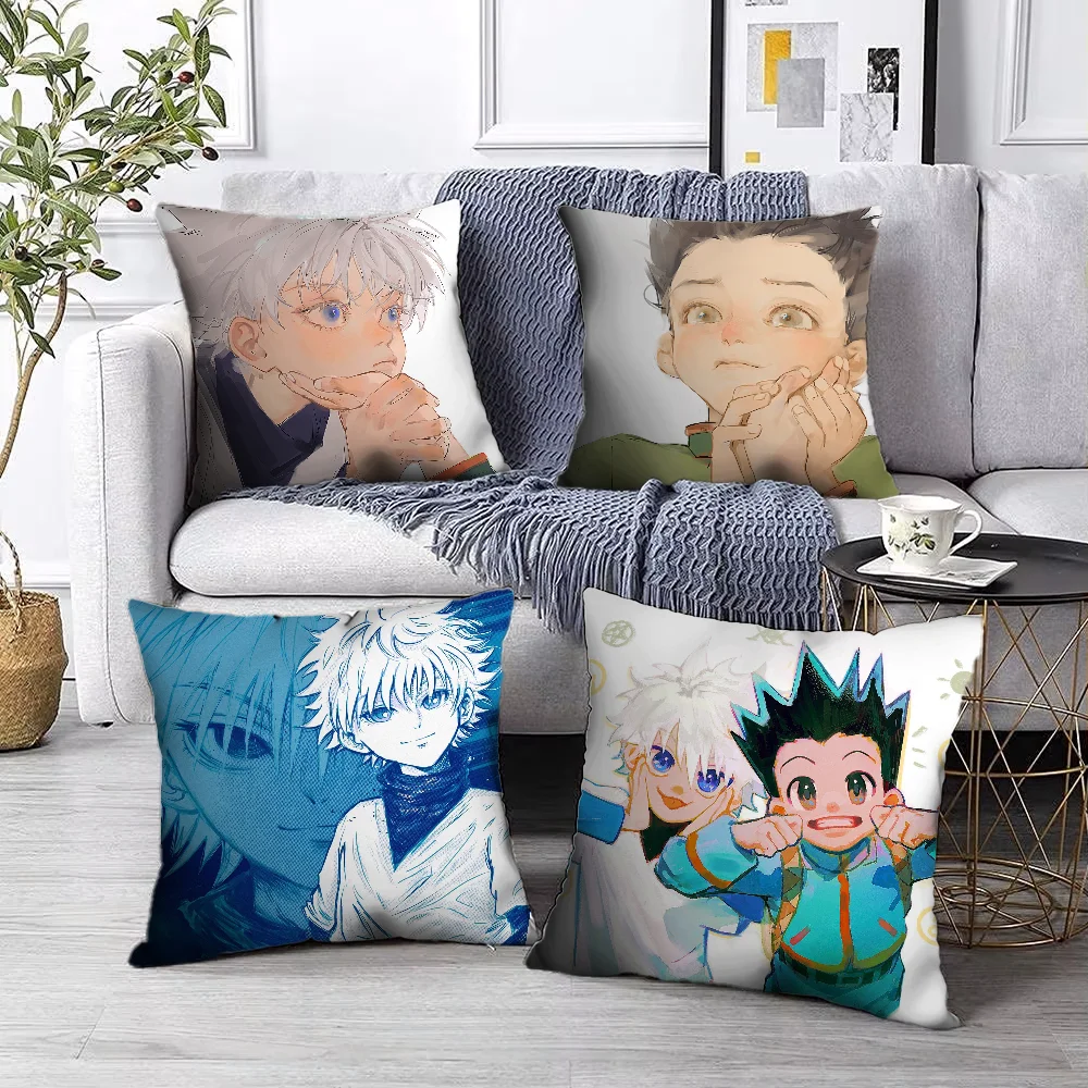 HunterXHunter Killua аниме осенняя наволочка украшение автомобиля декоративные наволочки