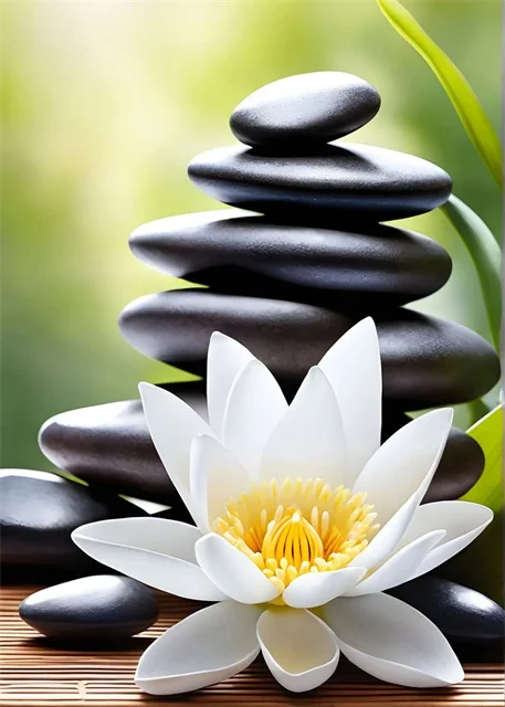 

Спа дзен вишневый цвет картина на холсте