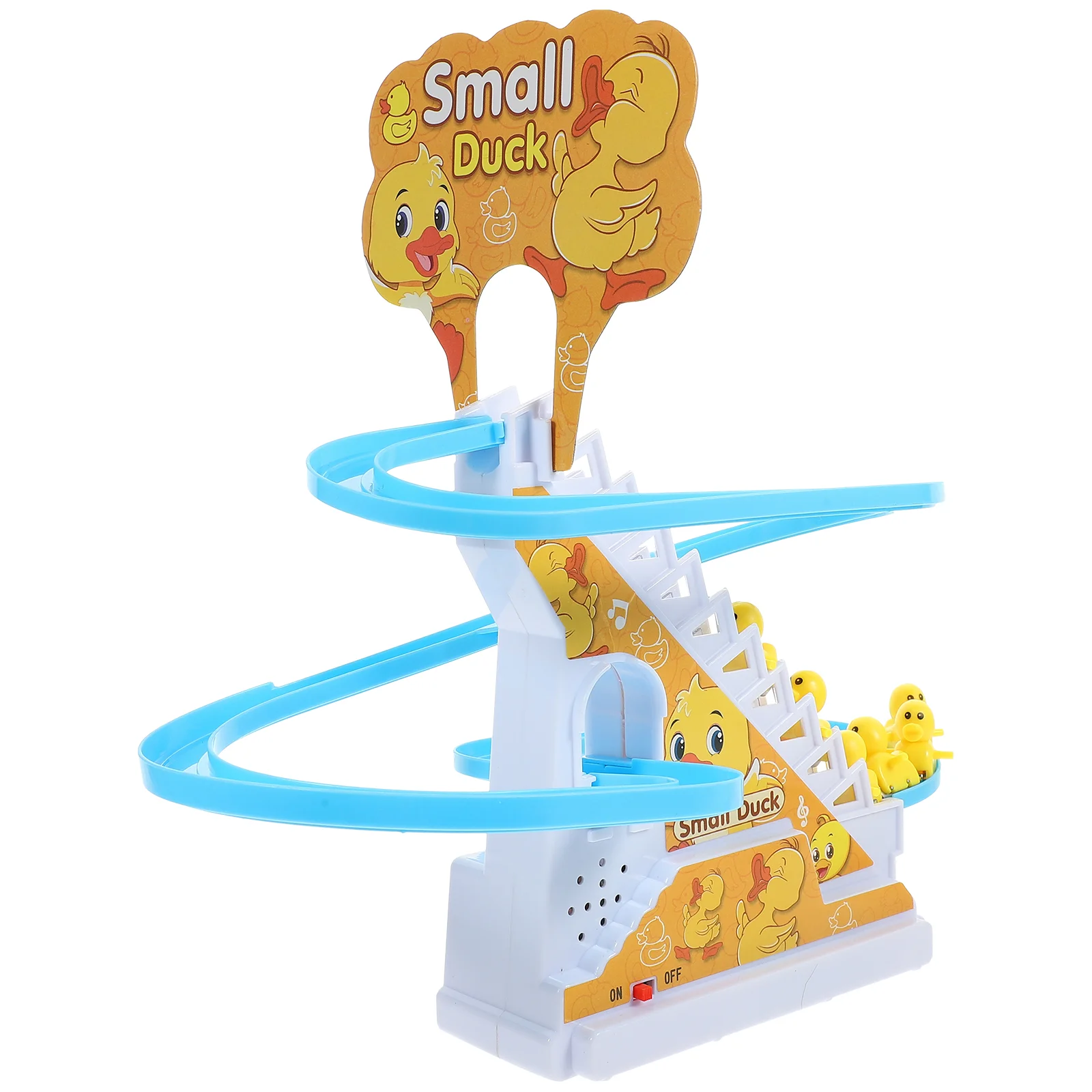 

Toy Toys Duck Track Climb Slide Stair Kids Roller Coasterclimbing Stairs Year Old Boy Educational Electric Ducklingchildren