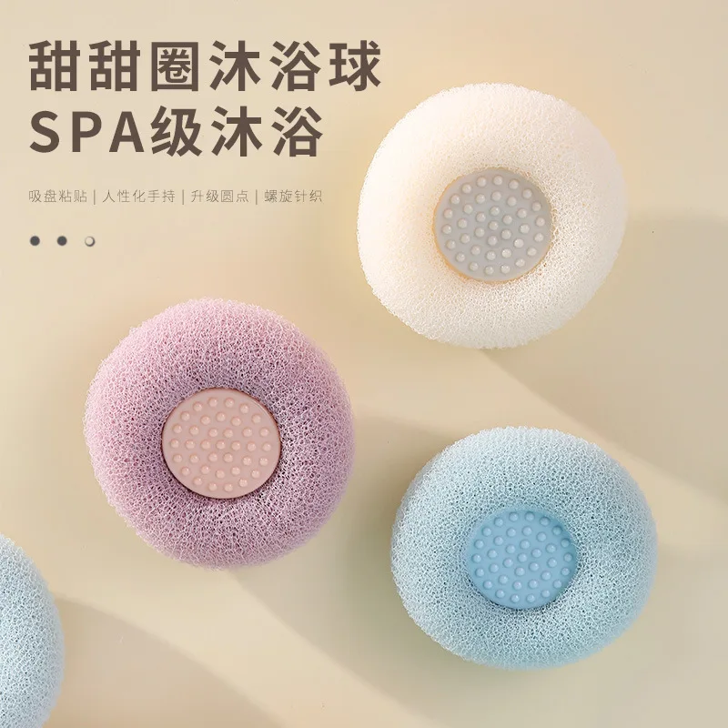 Escova Macia Do Banho Cabelo Com Otário Bolaho Escovas Corpo Purificador Traseiro Da Lama Massagem Chuveiro Banheiro