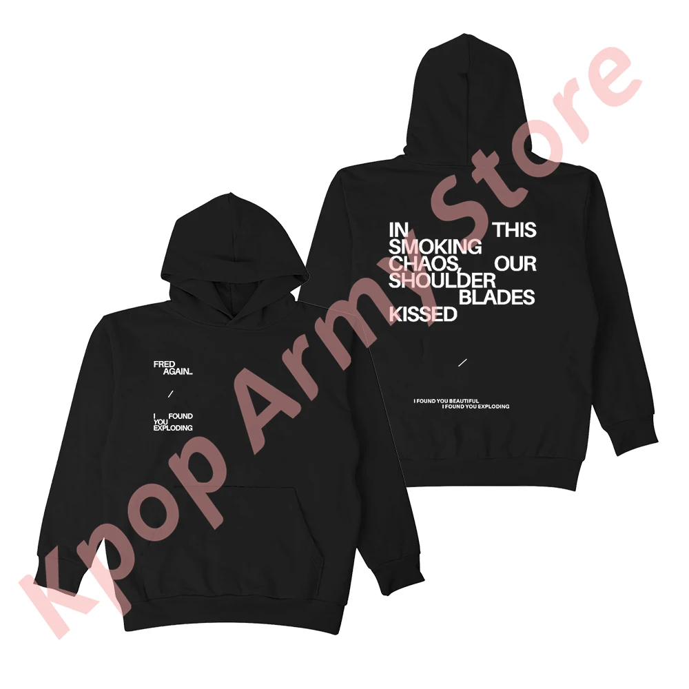 Толстовки с логотипом Fred Again Kyle I Found You Merch пуловеры для женщин и мужчин модные