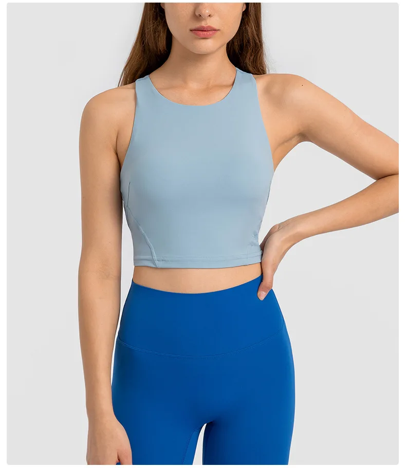 Lulunalan Women's Bra Yoga Workout Bralette Tank Top Elastic Sports Top Gym Fitness Women Clothing Underwear Sports Bra Tops