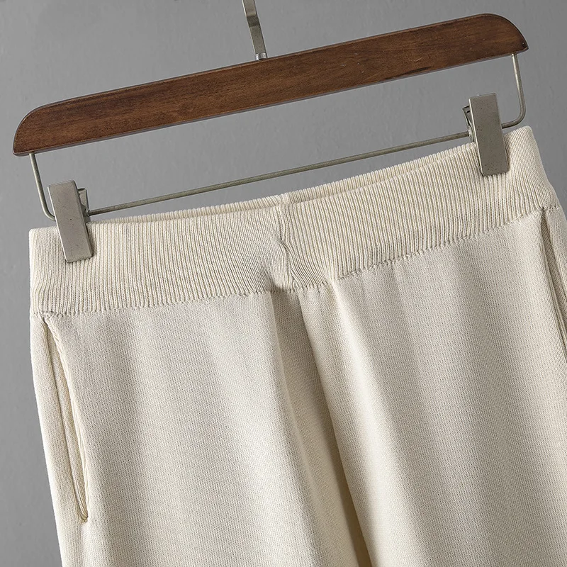 Корейский дизайн вязаный комплект из трех предметов женский леопардовый