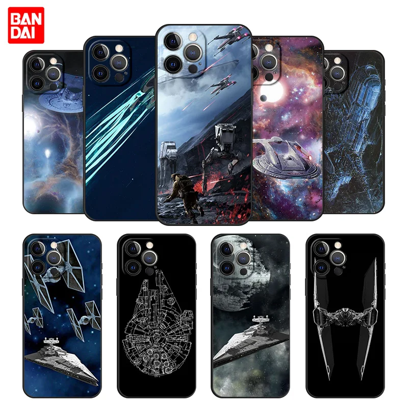 

Star Wars Darth Vader Yoda Case for iPhone 11 12 13 Pro Max SE 2020 11pro 12pro 13pro Mini Cover Funda Black Silicone Capinha